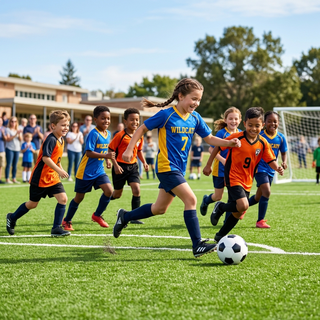 Sports field activities